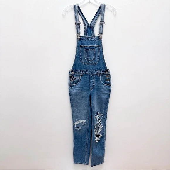 American Eagle Outfitters Tomgirl Denim Overalls - Picture 12 of 12